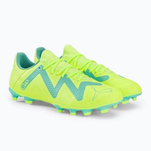 Buty piłkarskie męskie PUMA Future Play FG/AG fast yellow/puma black/electric peppermint