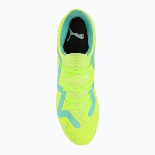 Buty piłkarskie męskie PUMA Future Play FG/AG fast yellow/puma black/electric peppermint