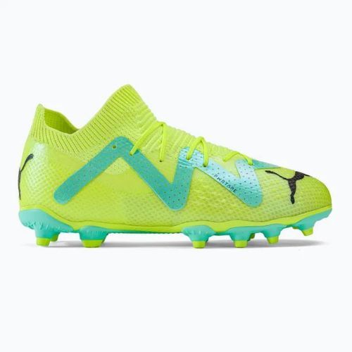 Buty piłkarskie dziecięce PUMA Future Pro FG/AG fast yellow/puma black/electric peppermint