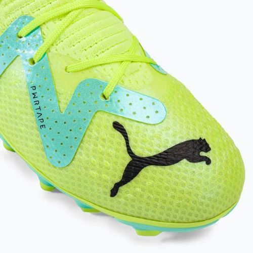 Buty piłkarskie dziecięce PUMA Future Pro FG/AG fast yellow/puma black/electric peppermint