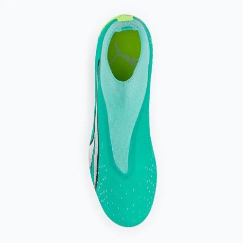 Buty piłkarskie męskie PUMA Ultra Match+ LL FG/AG electric peppermint/puma white/fast yellow