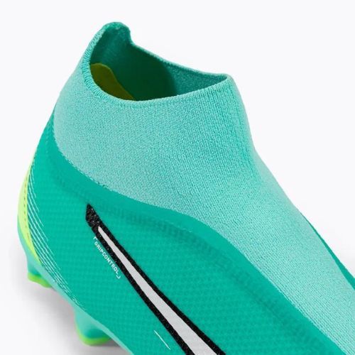 Buty piłkarskie męskie PUMA Ultra Match+ LL FG/AG electric peppermint/puma white/fast yellow