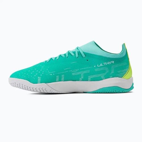 Buty piłkarskie męskie PUMA Ultra Match IT electric peppermint/puma white/fast yellow