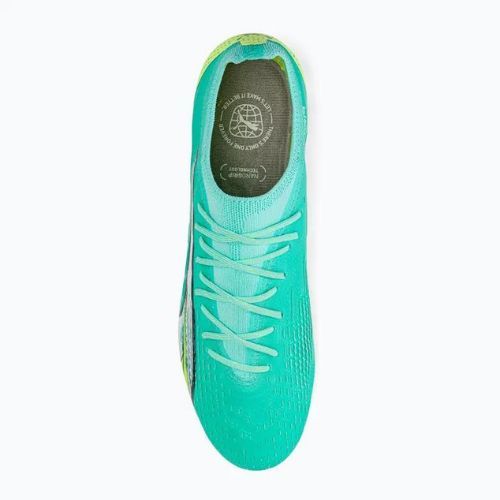 Buty piłkarskie męskie PUMA Ultra Ultimate MXSG electric peppermint/puma white/fast yellow