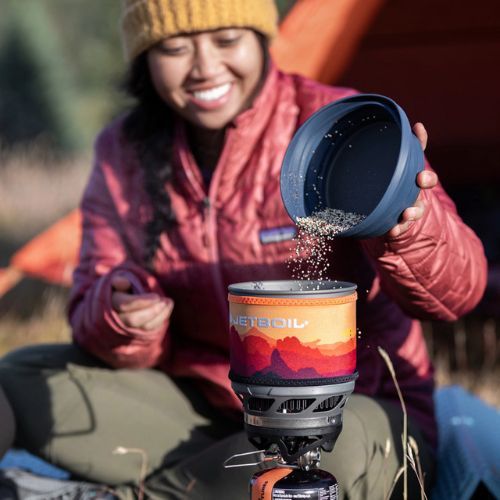 Kuchenka turystyczna Jetboil New MiniMo set sunset