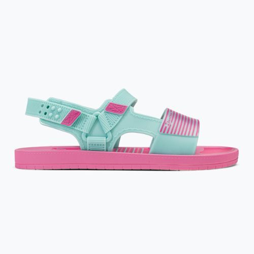 Sandały dziecięce Ipanema Recreio Papete Kids pink/green