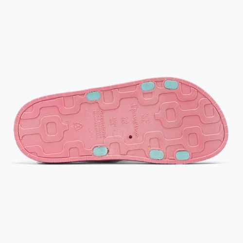 Sandały dziecięce Ipanema Recreio Papete Kids pink/green