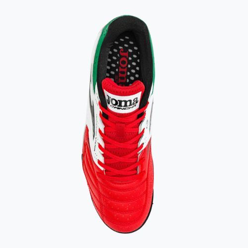 Buty piłkarskie męskie Joma Cancha TF red/white/green