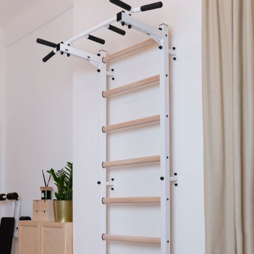 Drabinka gimnastyczna BenchK biała BK-721W