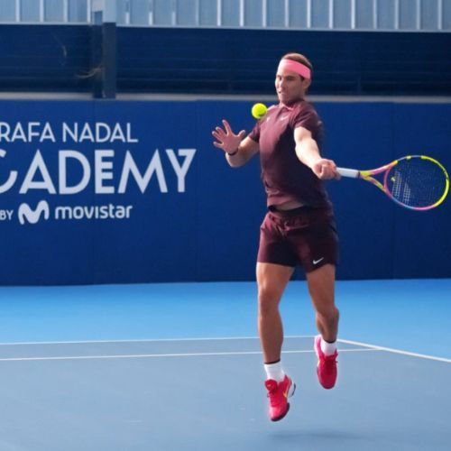Rakieta tenisowa dziecięca Babolat Pure Aero Rafa Jr 26 2gen yellow/pink/blue