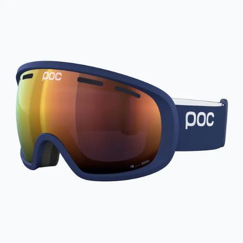Gogle narciarskie POC Fovea lead blue/partly sunny orange