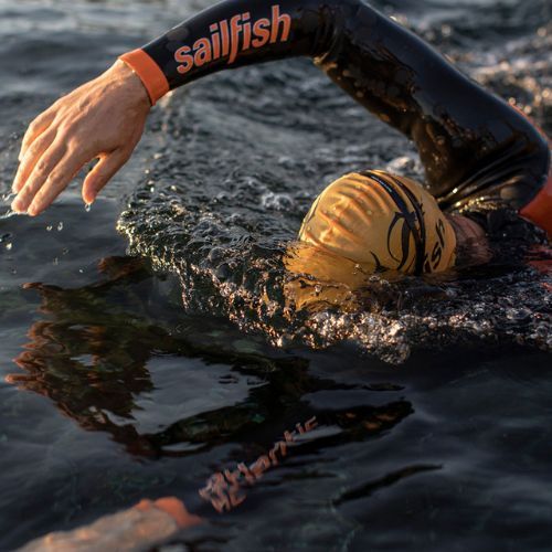 Pianka triathlonowa męska sailfish Atlantic 2 black/orange