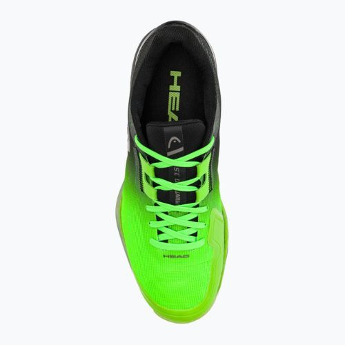 Buty do squasha HEAD Sprint Pro 3.5 Indoor black/neon green