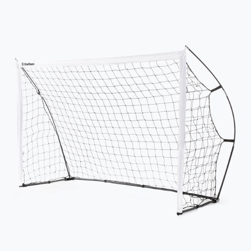 Bramka do piłki nożnej OneTeam Flex OT-SNG2415 240 x 150 cm biały/czarny