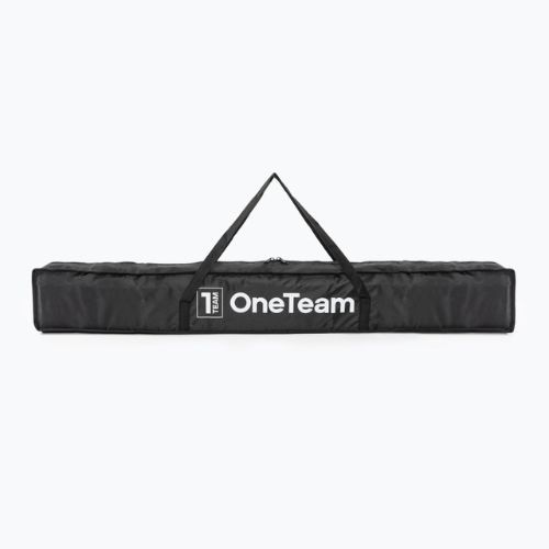 Bramka do piłki nożnej OneTeam Flex OT-SNG2415 240 x 150 cm biały/czarny