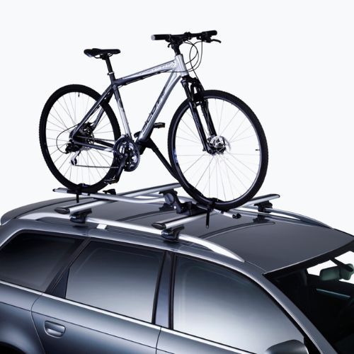 Bagażnik rowerowy dachowy Thule ProRide Twin Pack srebrny 591040