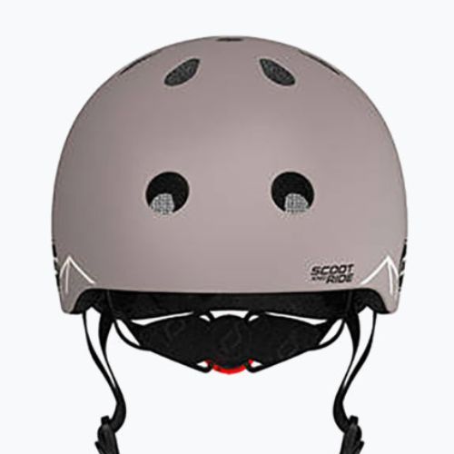 Kask dziecięcy Scoot & Ride XXS-S brown lines