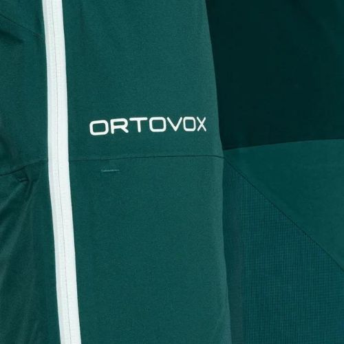 Spodnie skiturowe damskie ORTOVOX 3L Ortler pacific green