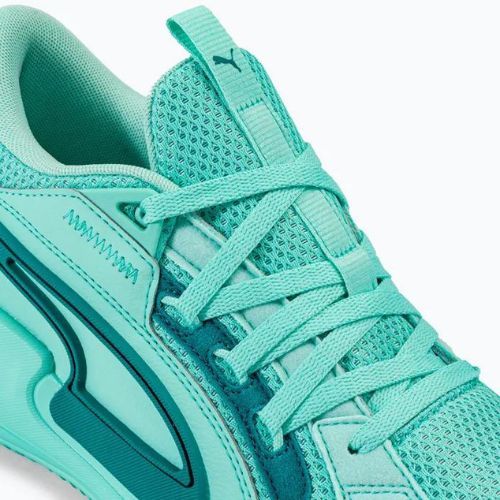 Buty do koszykówki męskie PUMA Court Rider Chaos Slash electric peppermint/green lagoon