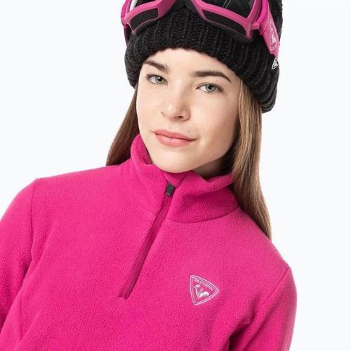 Bluza polarowa dziecięca Rossignol Girl Fleece orchid pink