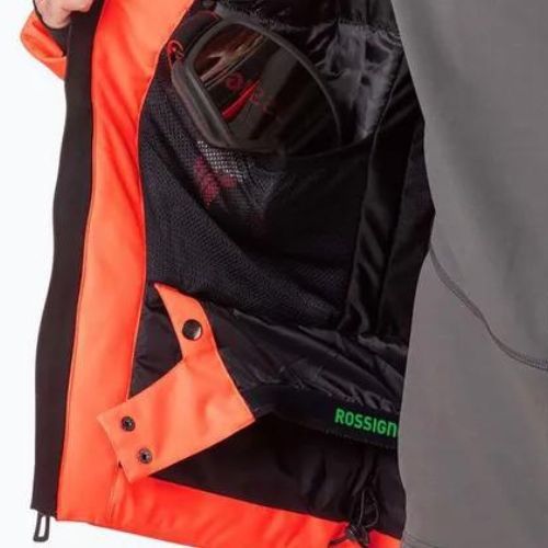 Kurtka narciarska męska Rossignol Hero All Speed neon red