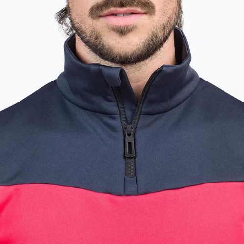 Longsleeve termoaktywny męski Rossignol Resort 1/2 Zip sports red