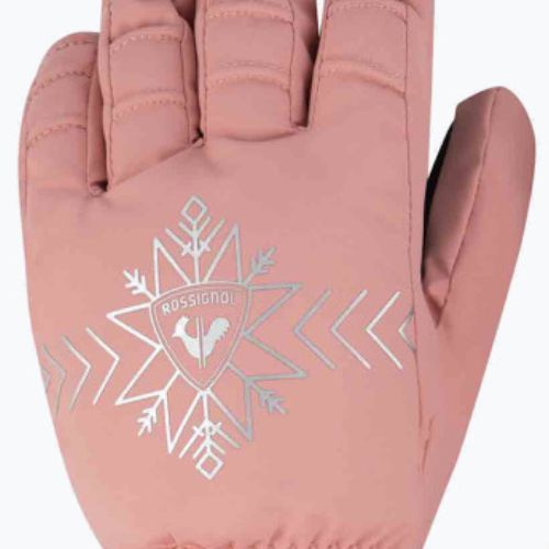 Rękawice narciarskie damskie Rossignol Perfy G cooper pink