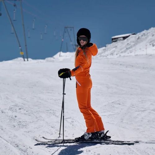 Kombinezon damski Rossignol Sublim Overall orange