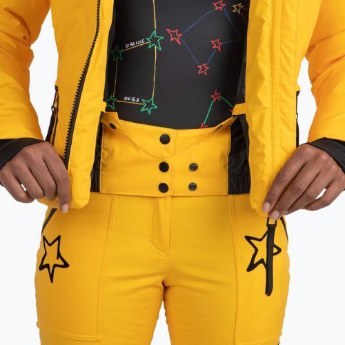 Kurtka narciarska damska Rossignol Stellar Down yellow