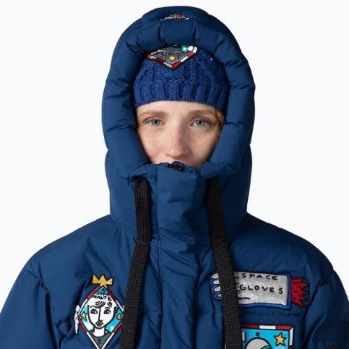 Kurtka narciarska damska Rossignol Modul Down Bomber cosmic blue