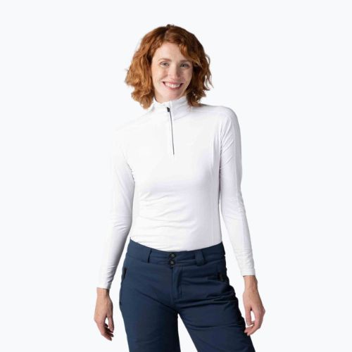 Bluza termoaktywna damska Rossignol Classique 1/2 Zip white