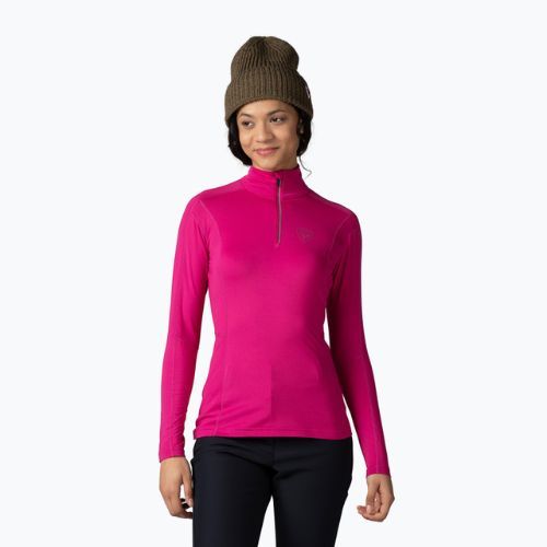 Bluza termoaktywna damska Rossignol Classique 1/2 Zip orchid pink