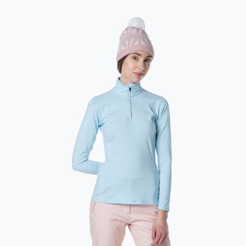 Longsleeve termoaktywny damski Rossignol Classique 1/2 Zip glacier