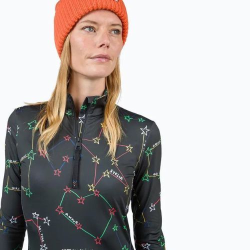 Bluza termoaktywna damska Rossignol Booster 1/2 Zip Top 100 black