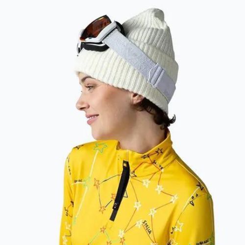 Longsleeve termoaktywny damski Rossignol Booster 1/2 Zip Top 100 yellow