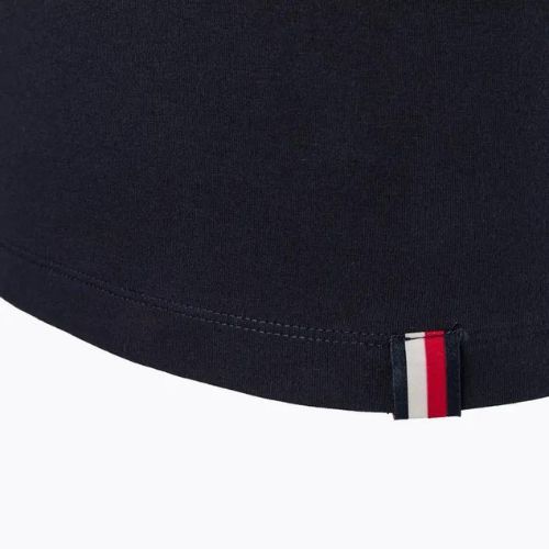 Koszulka męska Tommy Hilfiger Colorblocked Mix Media blue