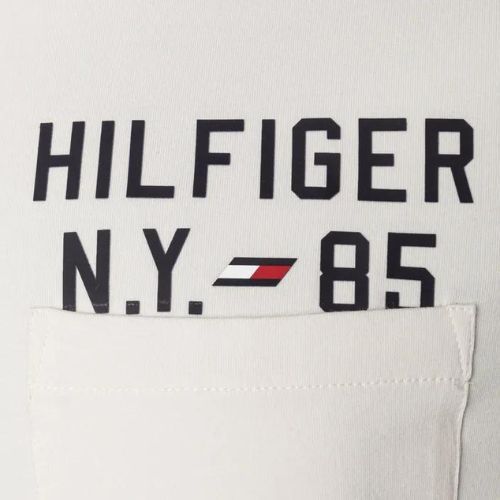 Koszulka męska Tommy Hilfiger Graphic Tee beige