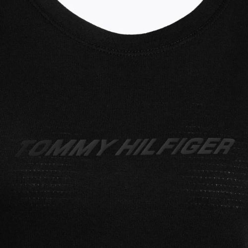 Koszulka damska Tommy Hilfiger Performance Mesh Tee black