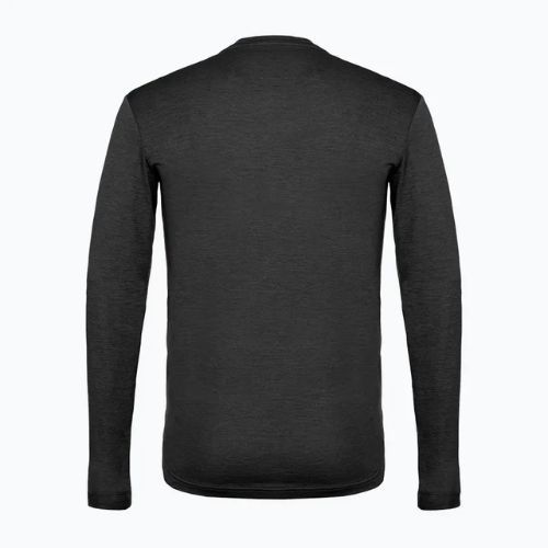 Longsleeve trekkingowy męski Salewa Puez Melange Dry black out melange