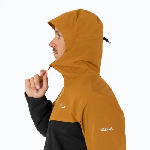 Kurtka przeciwdeszczowa męska Salewa Puez GTX 2L golden brown/0910