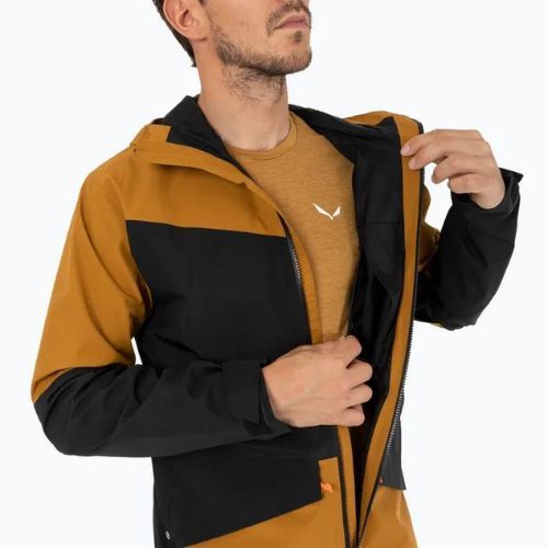 Kurtka przeciwdeszczowa męska Salewa Puez GTX 2L golden brown/0910