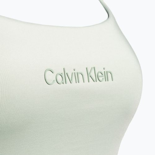 Biustonosz Calvin Klein Low Support seaspray green