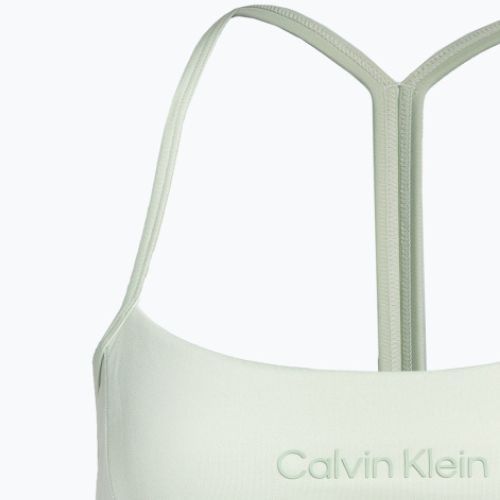 Biustonosz Calvin Klein Low Support seaspray green