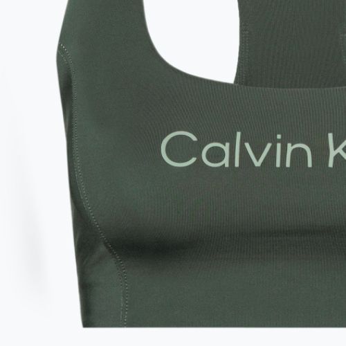 Biustonosz fitness Calvin Klein Medium Support urban chic