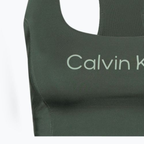 Biustonosz treningowy Calvin Klein Medium Support urban chic