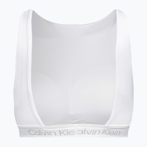Biustonosz treningowy Calvin Klein Medium Support bright white