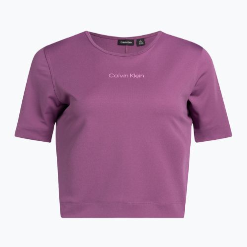 Koszulka damska Calvin Klein Knit amethyst