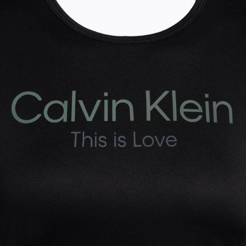 Koszulka damska Calvin Klein Knit black beauty