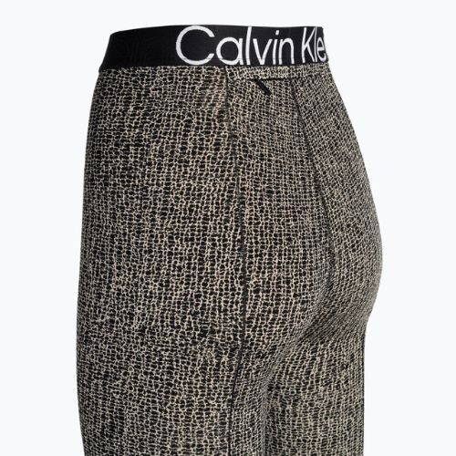 Legginsy treningowe damskie Calvin Klein 7/8 shocking print