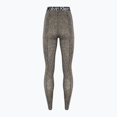 Legginsy treningowe damskie Calvin Klein 7/8 shocking print